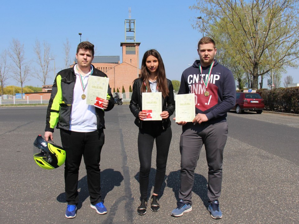 Középiskolás Közlekedésbiztonsági Kupa megyei döntője Nyíregyházán