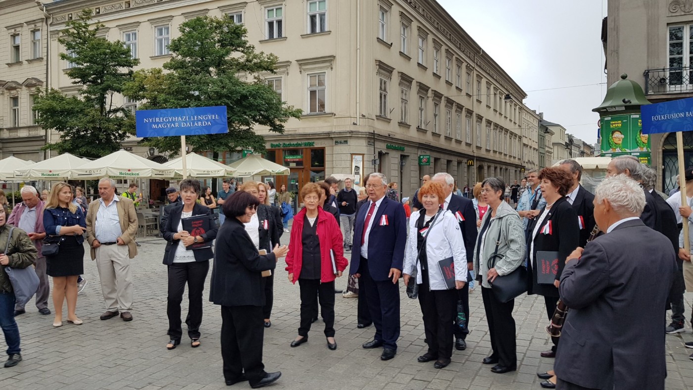 Nyíregyháza Krakkóban mutatkozott be! Hatalmas érdeklődés övezte!
