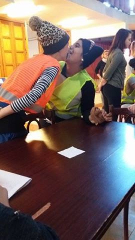 Verébavató a Zay kollégiumában