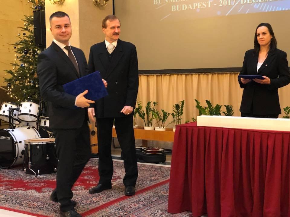 Belügyminisztériumi elismerést kapott