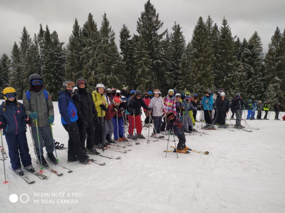 Sítáboroztak a Szentimrések