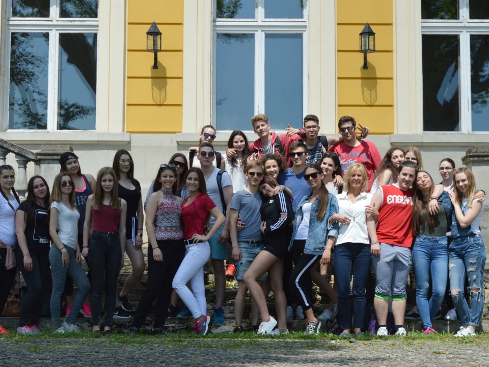 Osztálykiránduláson a kölcseys 11.B osztály 