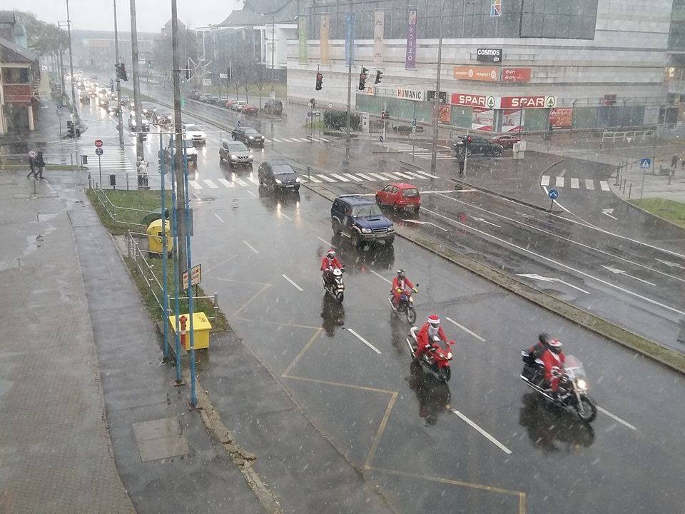 Motoros Mikulások Nyíregyházán