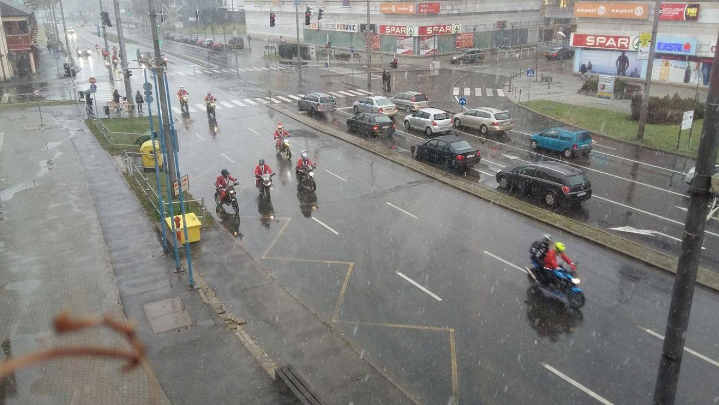 Motoros Mikulások Nyíregyházán