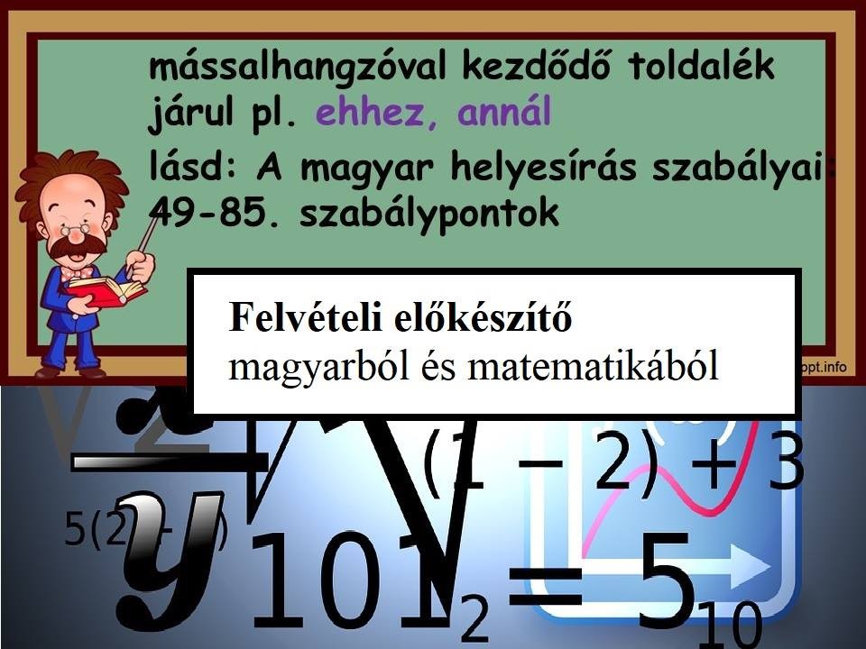 FELVÉTELI ELŐKÉSZÍTŐ a Széchenyiben!