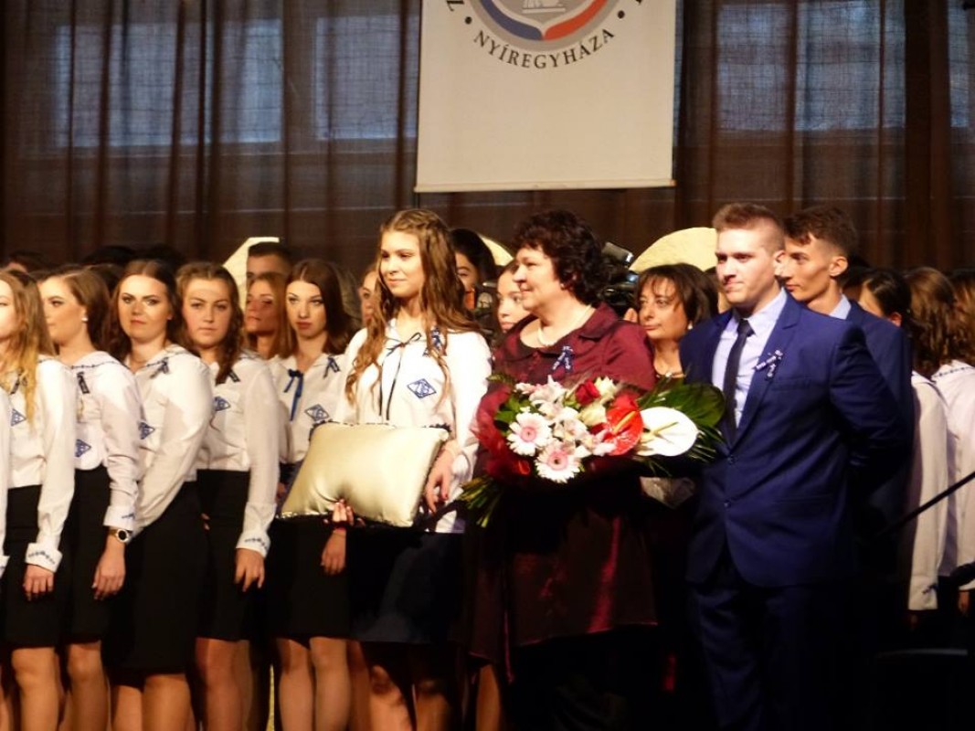 Szalagavató a Zrínyiben