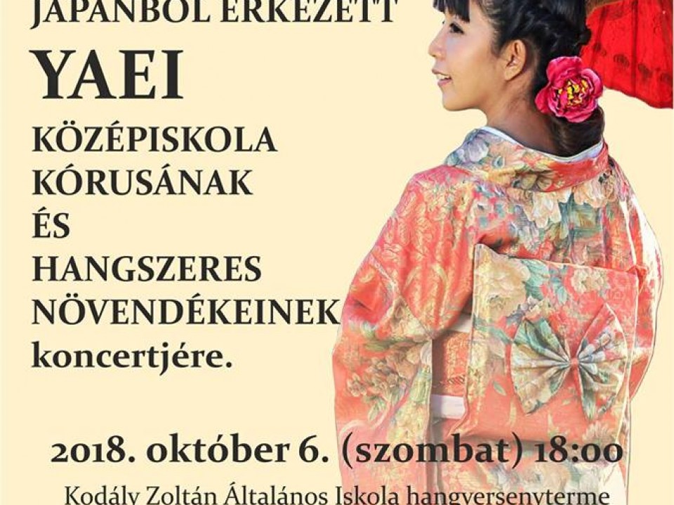 Japán koncert Nyíregyházán - Igazi zenei csemege!