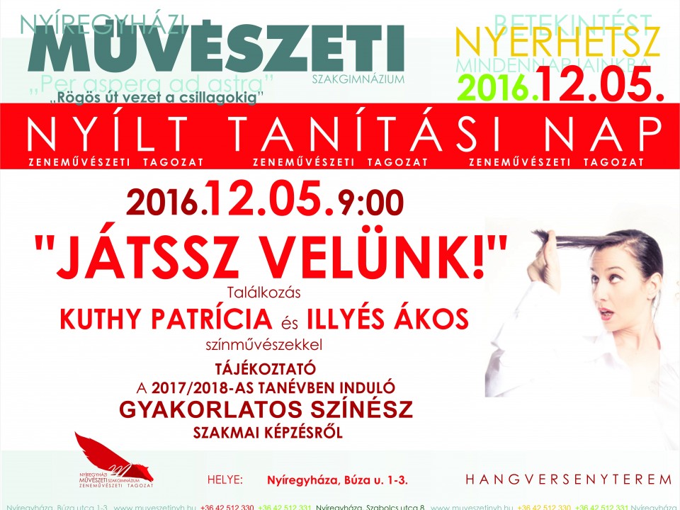 Nyílt nap a Művészetibe