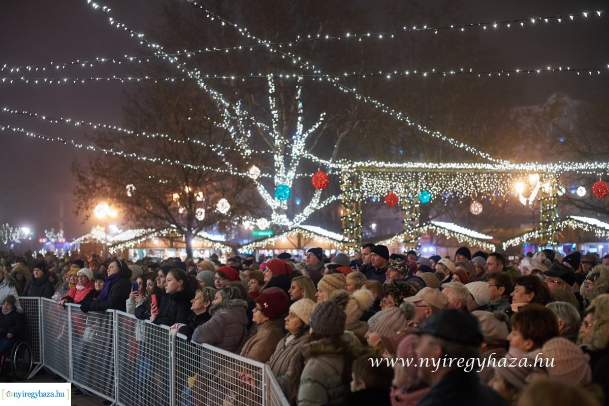 Meggyújtották a második gyertyát is Nyíregyháza adventi koszorúján - Ezek a programok várnak a héten