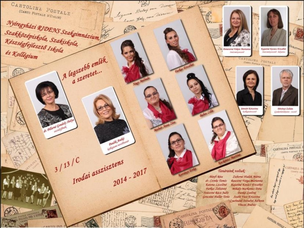 Így ballagtak a Ridensből