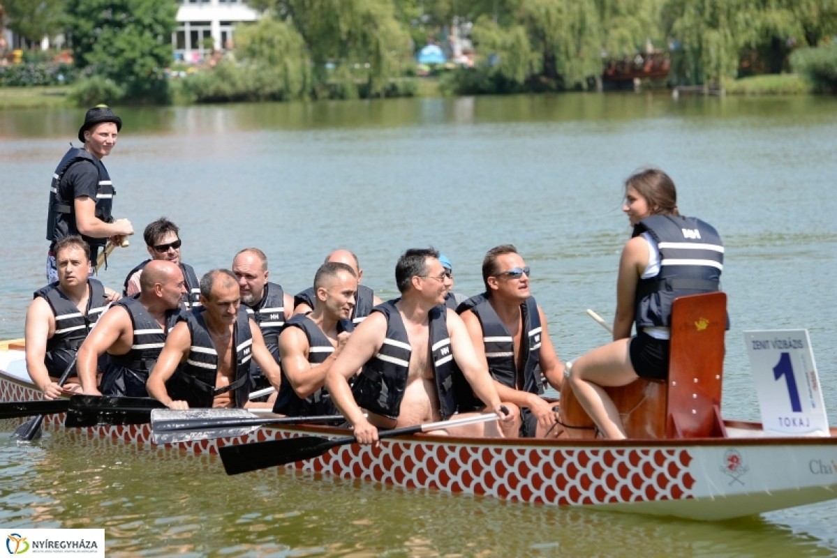 Első sárkányhajó verseny Sóstón