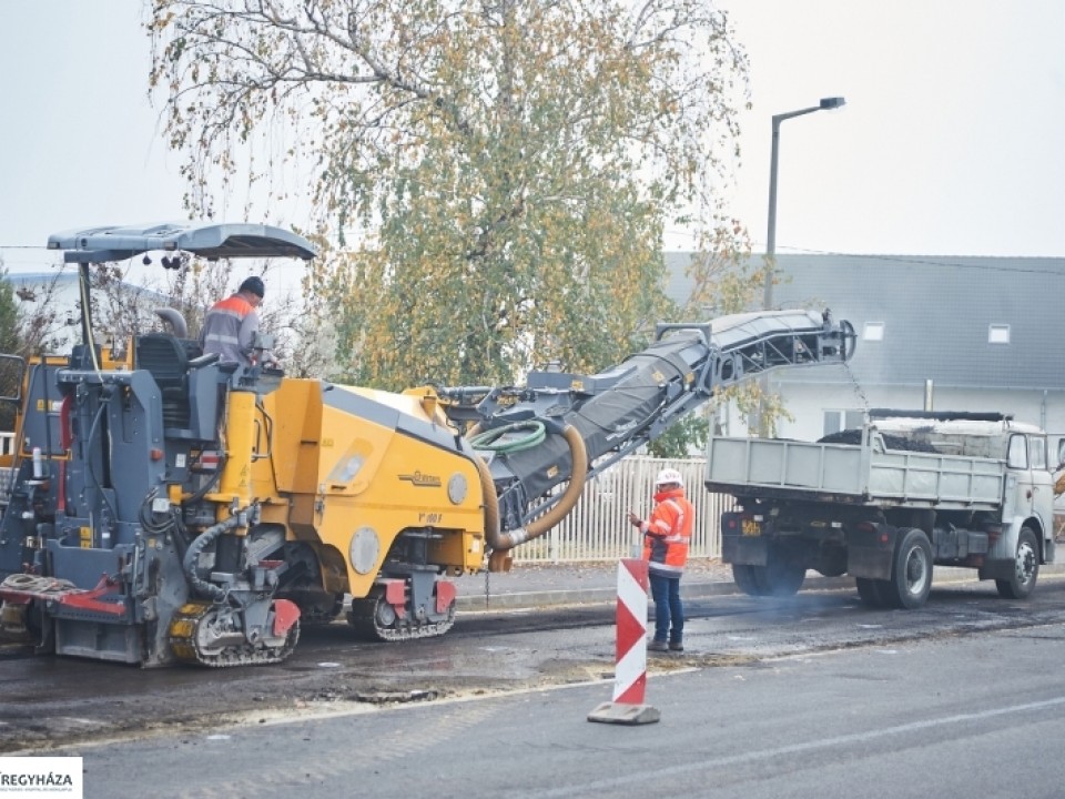 Friss útinformációk a Tünde utcáról