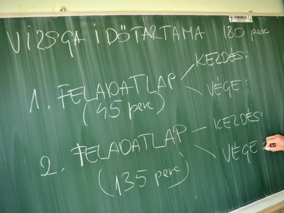 Már lehet jelentkezni az őszi érettségire