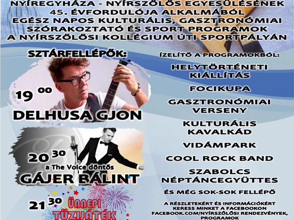 II. Fakanál Fesztivál ünnepi tűzijátékkal
