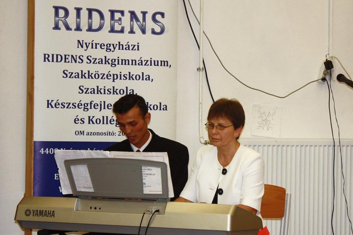 Szalagavató a Ridensben