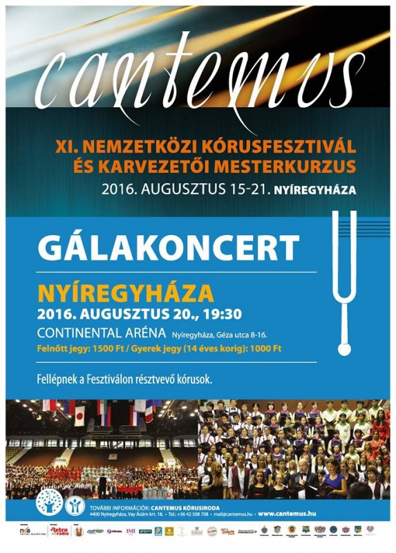 XI. Cantemus Nemzetközi Kórusfesztivál