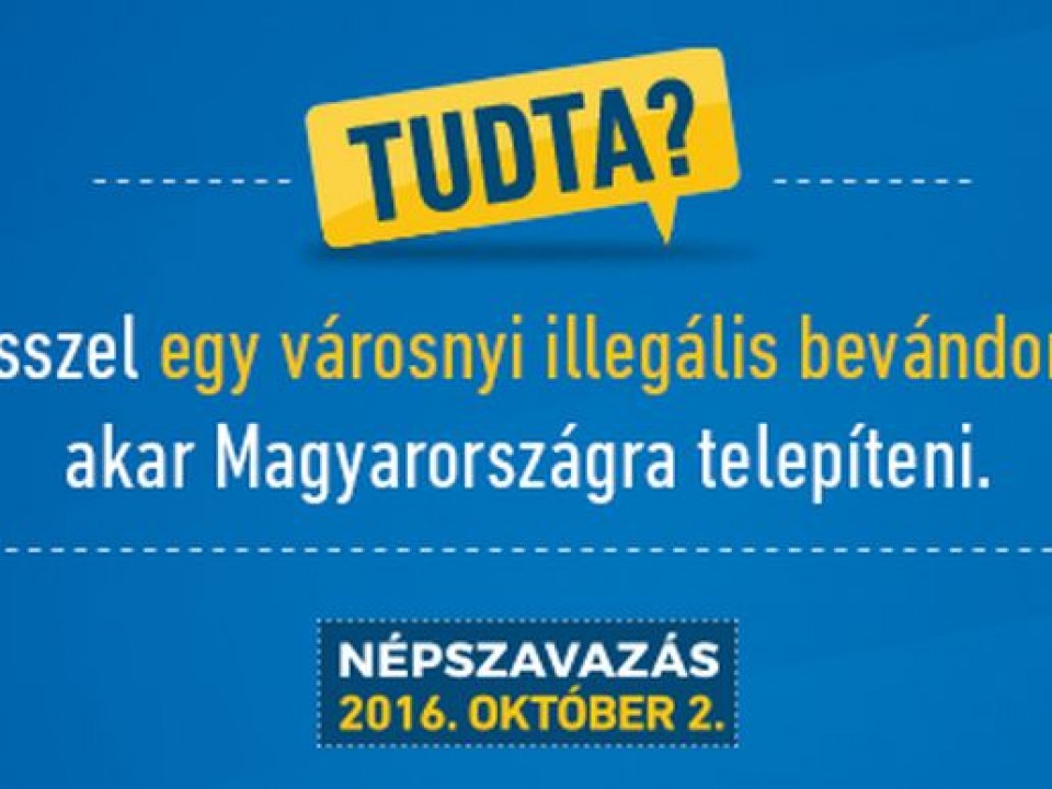 AZ OKTÓBERI NÉPSZAVAZÁSRÓL