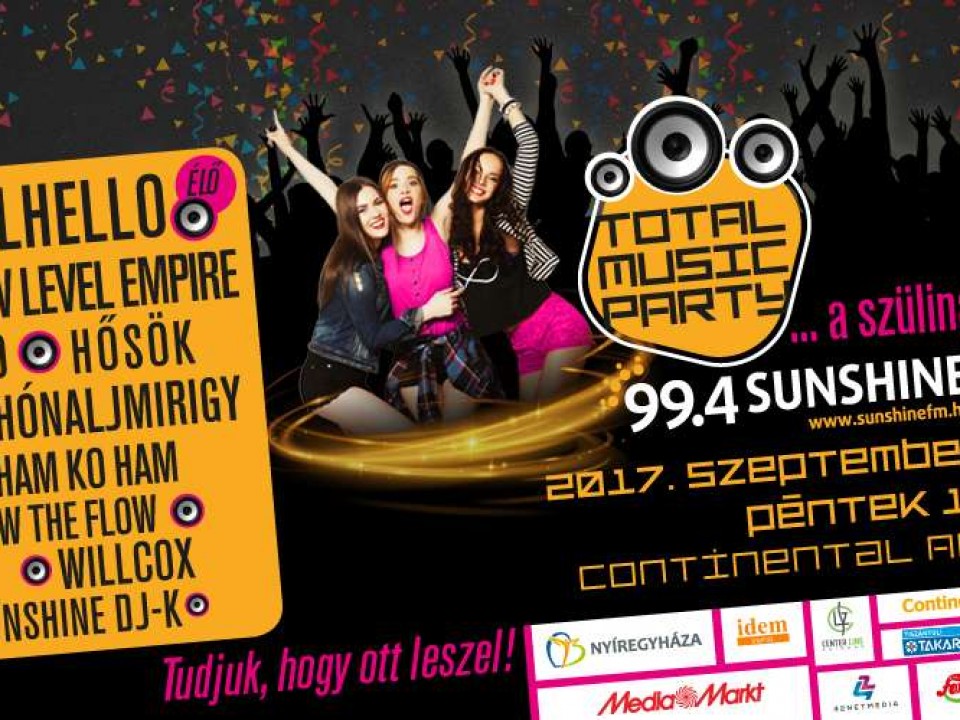Sunshine Rádió szülinapi party! Videó!