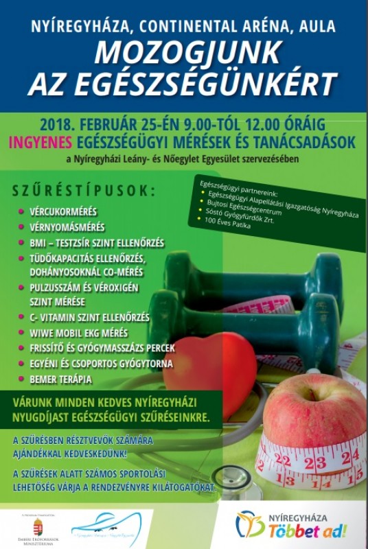 Szűrések a fittvasárnapon!