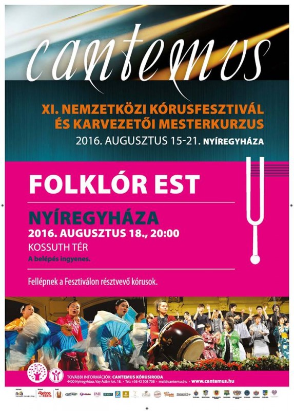 XI. Cantemus Nemzetközi Kórusfesztivál