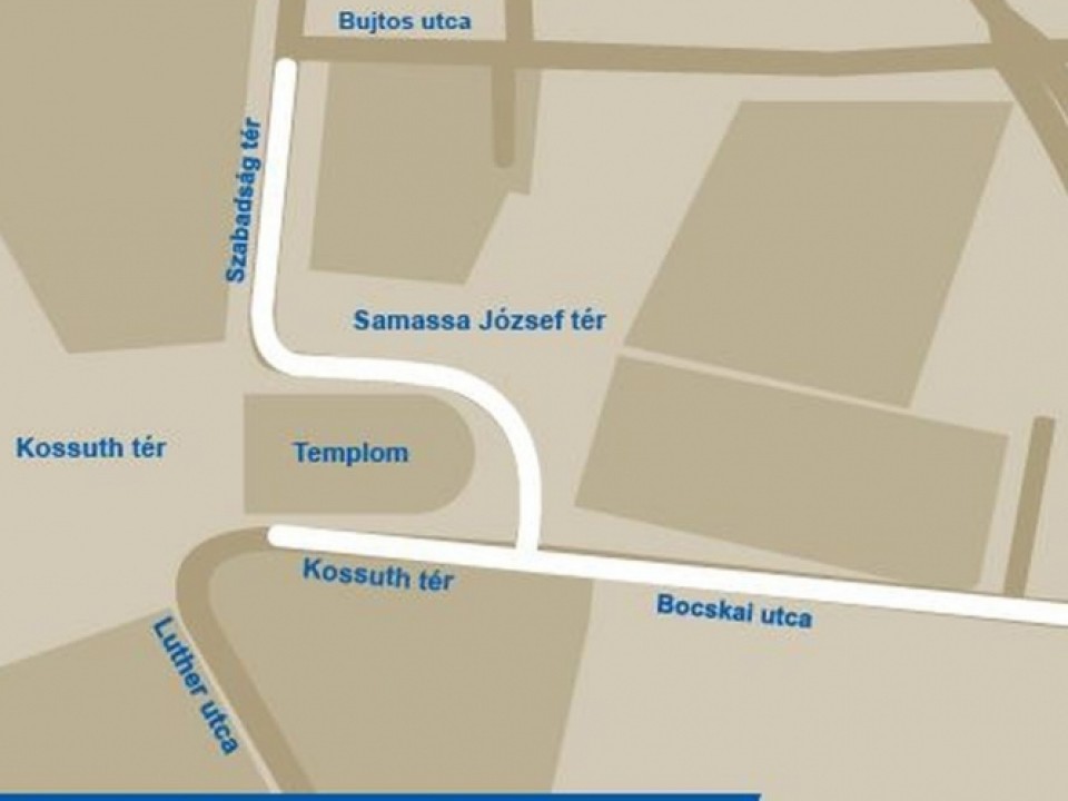 Útlezárás a belvárosban - „Michelin Bringafesztivál 2017”