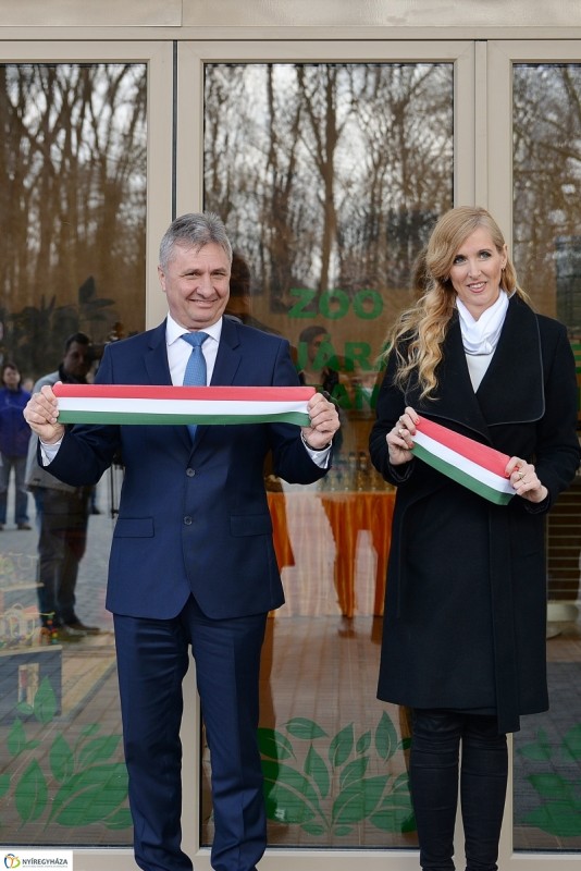 Átadták az állatpark új Látogatócentrumát és Hópárduc kifutóját