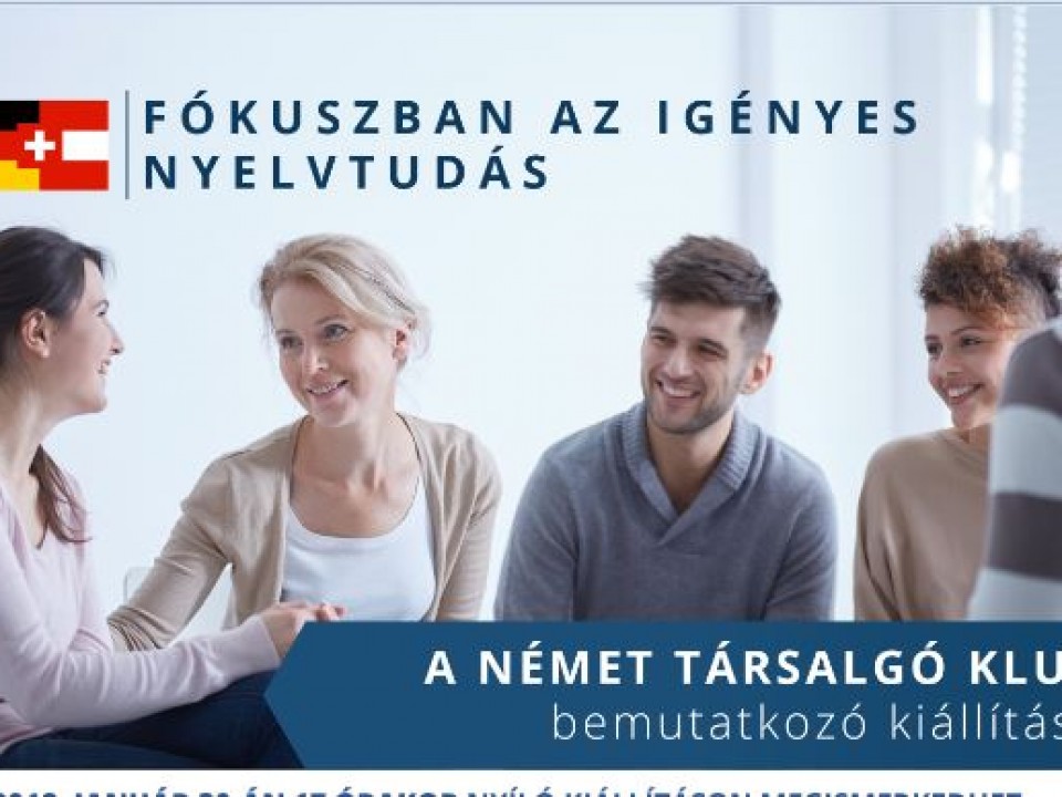 Német Társalgó Klub kiállítása Nyíregyházán