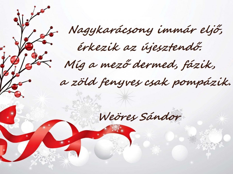 GYÖNYÖRŰ KARÁCSONYI IDÉZETEK