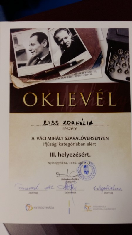 Szavalóverseny 