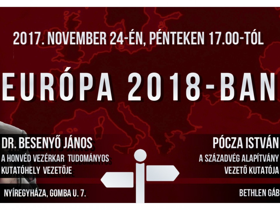 EURÓPA 2018-BAN