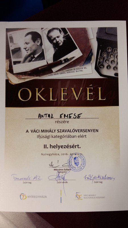 Szavalóverseny 