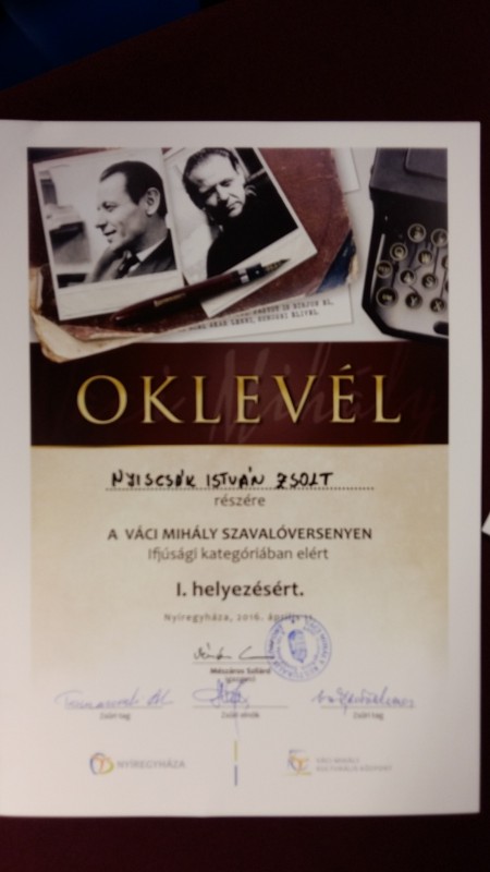 Szavalóverseny 