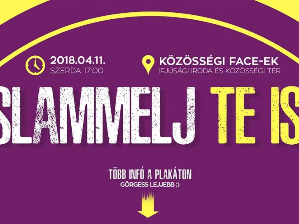 Slammelj a Költészet Napján!