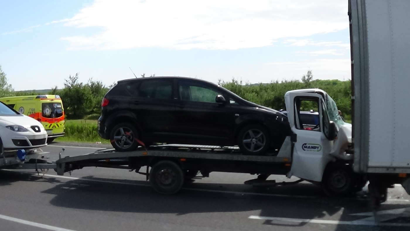 Újabb baleset történt a 4-es számú főúton Nyírturánál