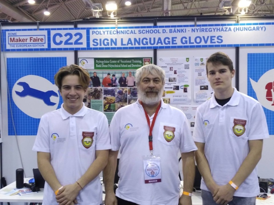 A Bánkirobot Team Rómában