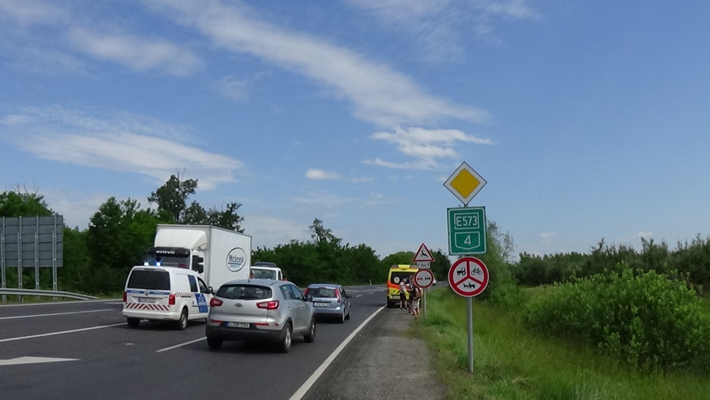 Újabb baleset történt a 4-es számú főúton Nyírturánál