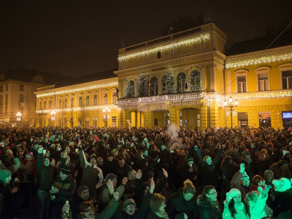 Városi Szilveszter a Kossuth téren
