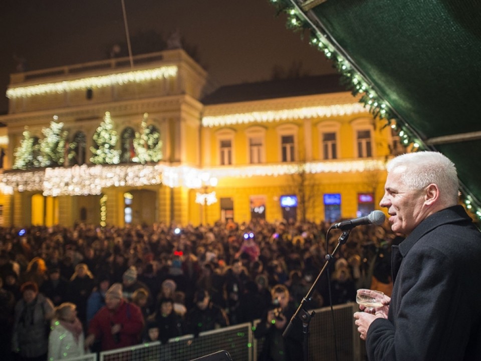 Városi Szilveszter a Kossuth téren