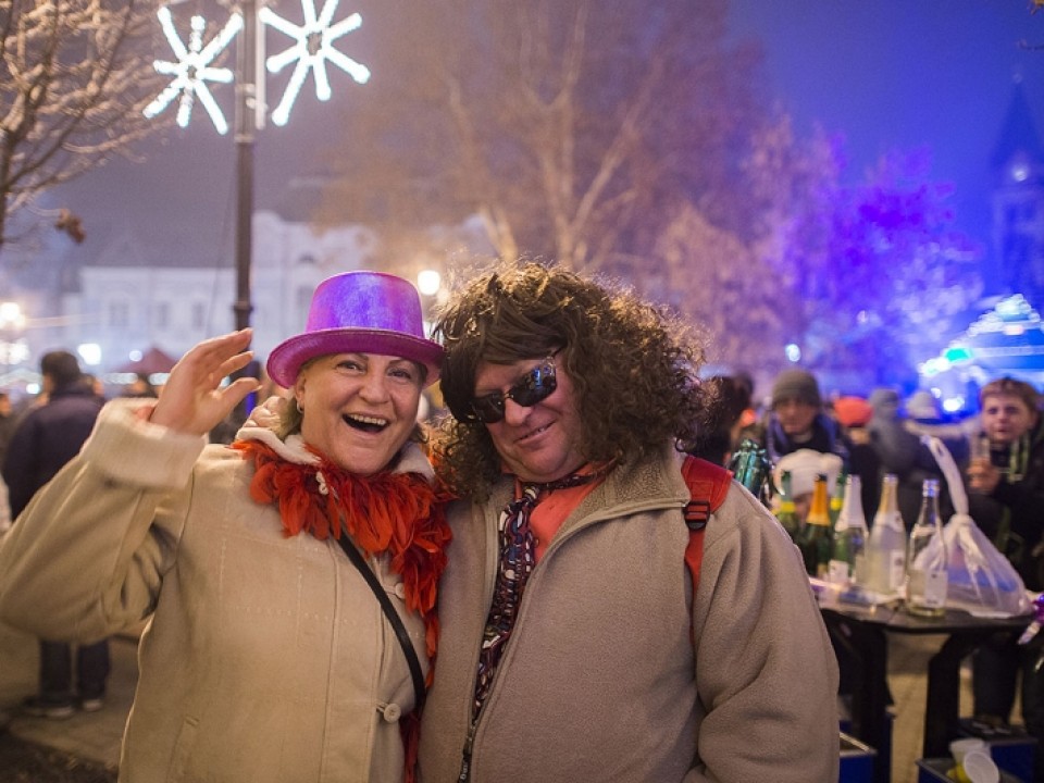 Városi Szilveszter a Kossuth téren