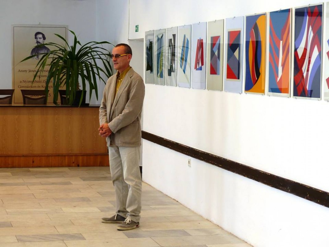 Saxon Szász János tárlatát nyitották meg a Zrínyiben