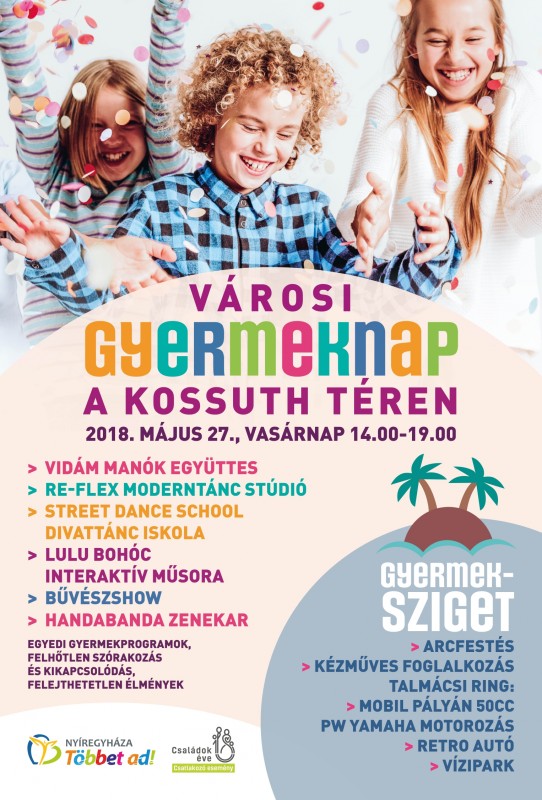 Városi Gyermeknap a Kossuth téren