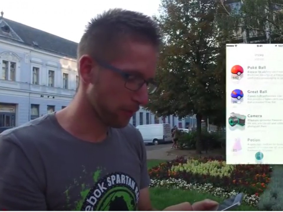 Pokémon vadászat! Videó!