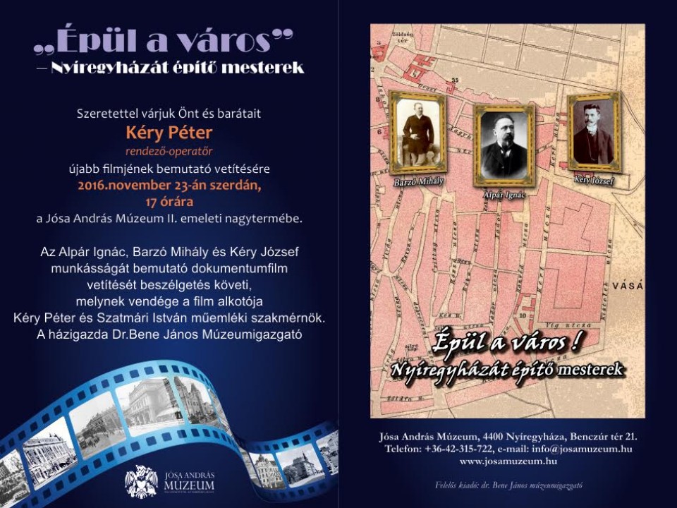 "Épül a város"