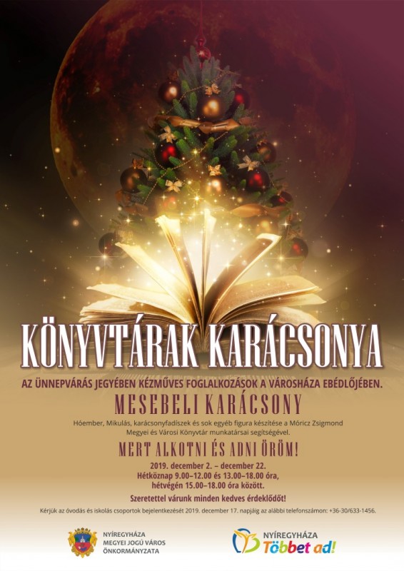 Ilyen lesz az idei karácsonyi forgatag Nyíregyházán - Minden program egy helyen