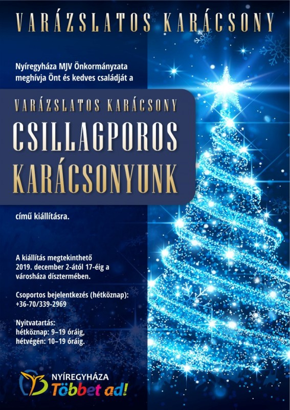 Ilyen lesz az idei karácsonyi forgatag Nyíregyházán - Minden program egy helyen