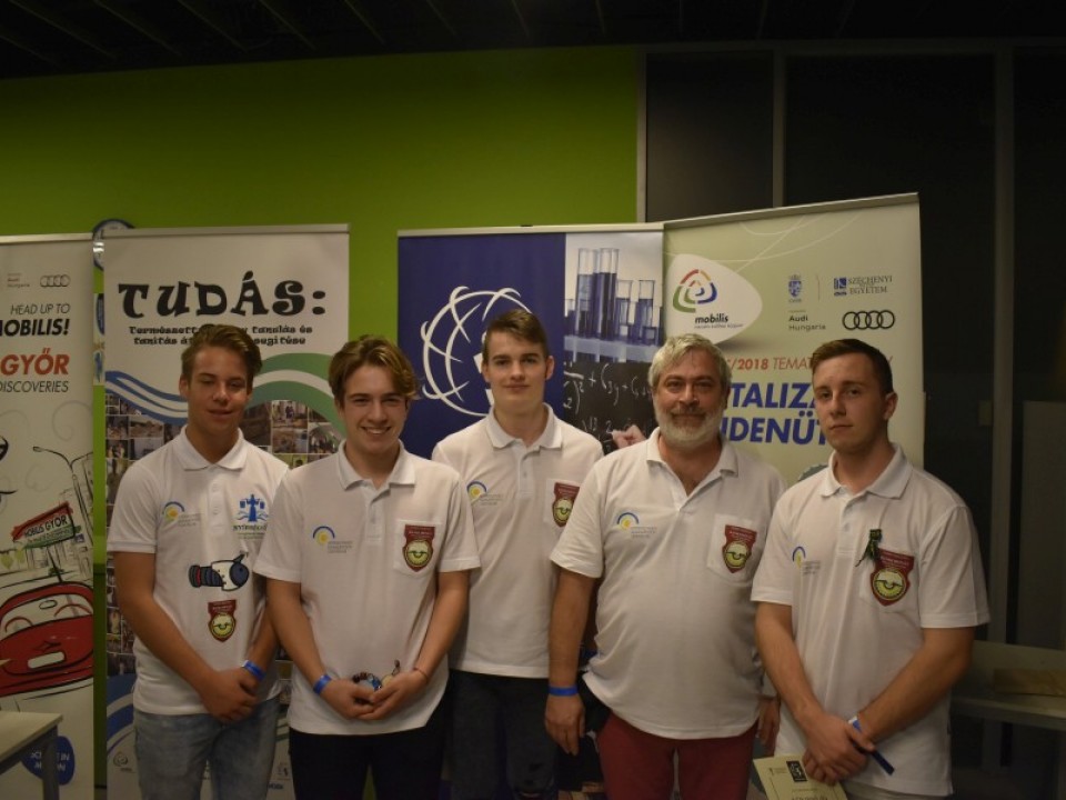 A Bánkirobot Team fődíjas lett a Tudás Expón!