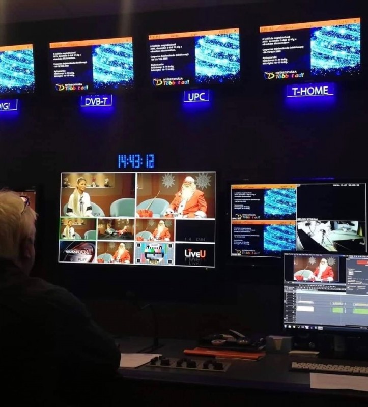 Különleges vendég a Nyíregyházi Televízióban - A Városházán és a Mikulásházban is ott lesz