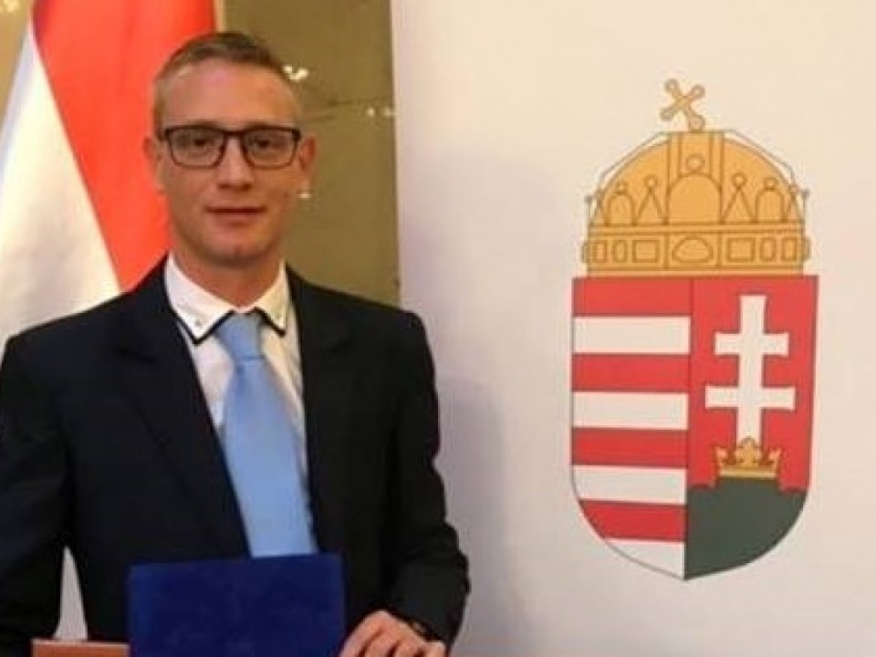 Miniszteri elismerést kapott Tamás Attila
