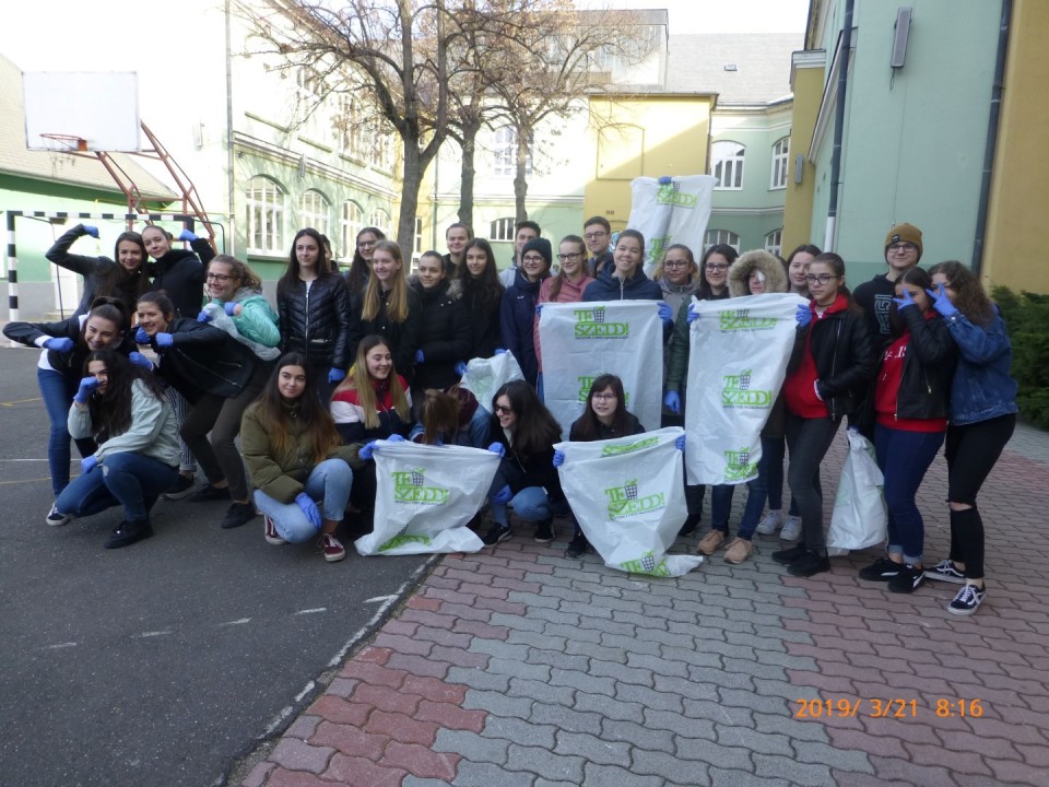TeSzedd! akció a Kölcseyben
