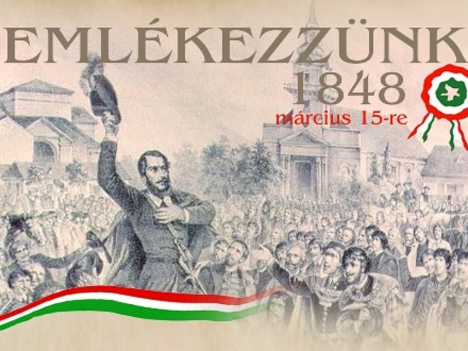 Március 15-i megemlékezések Nyíregyházán